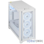 Corsair iCUE CC-9011232 4000D Airflow Tempered QL Edition Mid-Tower Gaming Case  White - Image 3